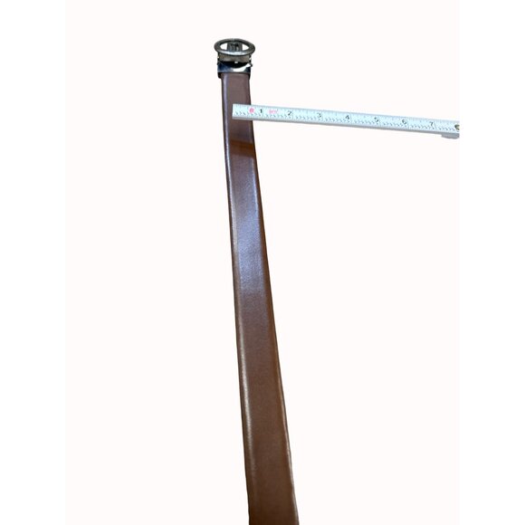 Gucci unisex brown black interchangeable leather belt 105/44 SKU 6629 - Picture 10 of 12